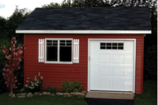 Why should I install a sectional door on my shed, barn or small garage?